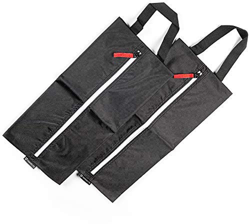 TRAVELTO Schuhbeutel 2er Set – Schuhtasche aus leichtem und strapazierfähigem Nylon – Schuh-Tasche, Shoe Bag als praktisches Urlaub Zubehör für Jede Reise