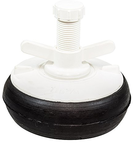 SCAPP Verstellbarer Rohrstopfen 4,5“ für Rohr-Innen-Ø 116 – 126 mm, mit 1/2“ Hohlgewinde (weitere Größen verfügbar)