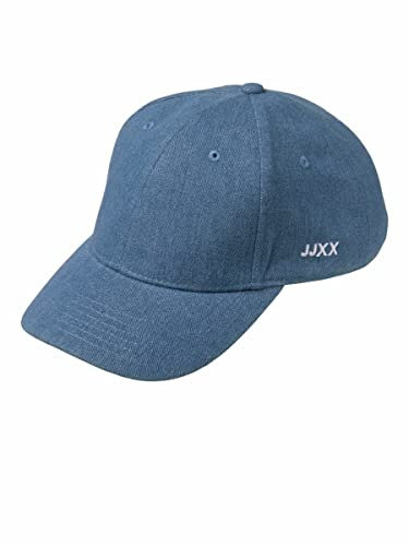 JJXX Damen Jjxx Jxbasic Small Logo Denim Cap Baseballkappe, Medium Blue Denim, Einheitsgröße EU