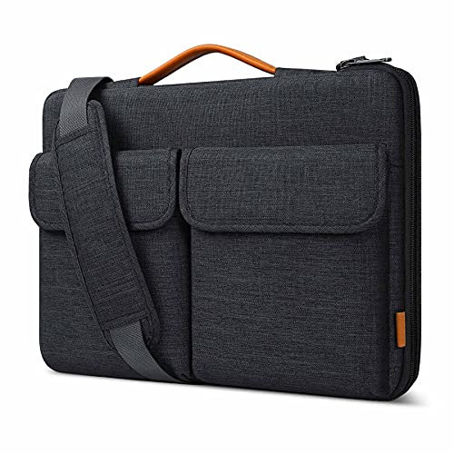 Inateck 360° Rundumschutz Laptoptasche Hülle Schultertasche Kompatibel mit 15 Zoll Dell Inspiron, Lenovo legion Y520, HP Pavilion