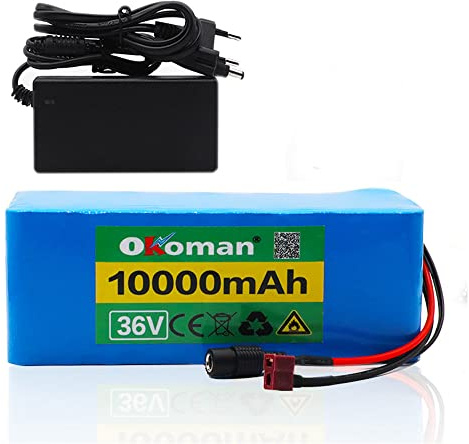 (Lieferung in 5-7 Tagen) 36v akkupack 10Ah 10s2p 21700(5000mah) Li-Ionen Akku 500W Leistungsstarke Batterie 42V E-Bike BMS + ladegerät