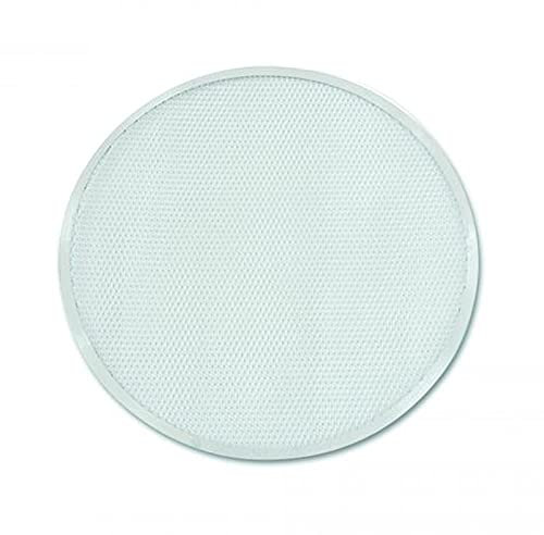 Flammenverteiler aus Aluminium für Pizza, Brot und andere, Durchmesser 28 cm, Silber