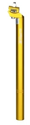 QAINKUN Sattelstütze 350mm Gold Aluminiumlegierung Fahrradsattelstütze 27.2mm 31.6mm MTB Rennrad Mountainbike