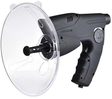 Generic Microfono direzionale parabolico | Birdwatcher's Pro | Monoculare X8 strumento per campeggio acustico a lunga distanza | Telescopio per l'ascolto degli uccelli | Dispositivo elettronico per