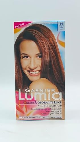 TINTA Garnier LUMIA 56 CAOBA ROJO LUZ