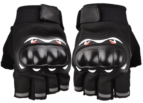 Generisch Gants de fauteuil roulant, gants de vélo pour homme - Mitaines de cyclisme avec coque rigide - Absorbe les chocs - Accessoire de cyclisme pour homme pour l'entraînement, l'extérieur