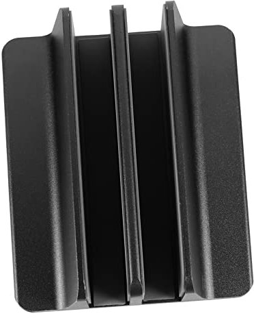 HOMSFOU Laptop Riser Stand Aluminum Alloy Desktop Holder Vertical Laptop Bracket