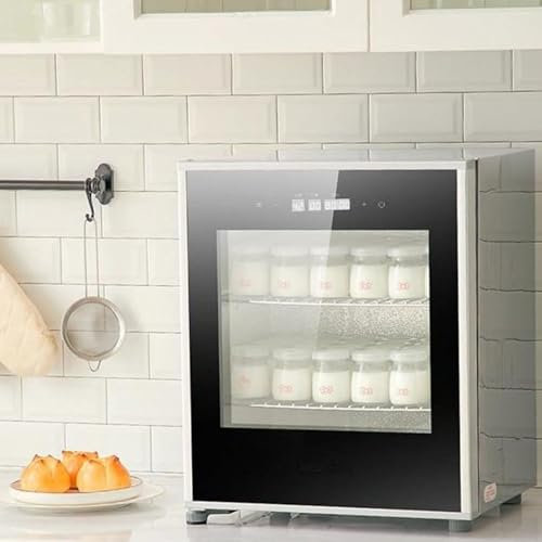 Teiggärbox mit Heizung | Elektrischer Gärschrank 40L 260W | Mit Deckel & Temperaturregelung | Für Hefegärung, Brotteig & Reiswein | Backstube Zuhause | 20-50℃ Präzisionskontrolle
