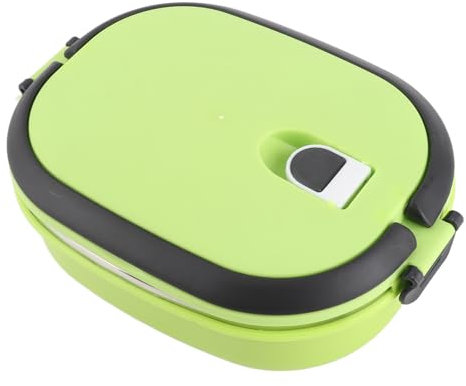 HERCHR lonchera para hombres, lonchera para mujeres, aislamiento portátil termohamal de acero inoxidable lonchera recipiente de alimentos para picnic al aire libre (1 nivel)