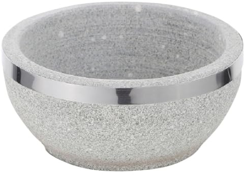 PACKOVE Ciotola di Bibimbap in Pietra Naturale Coreana Dolsot Resistente al Calore per Cucina a Fiamma Libera e Stufati, Pentola per Uso Domestico Effetto Croccante per Riso Tradizionale