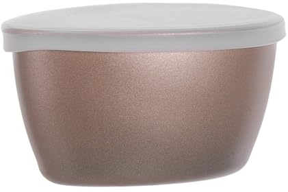 SUPVOX Vaporera de Huevos para Microondas de 320 Ml con Tapa de Silicona y Acero al Carbono, Molde para Hornear Pasteles y Budines, Recipiente Individual Multifuncional para Cocina