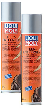 2 x Liqui Moly 1600 limpiador de alquitrán disolvente 400 ml