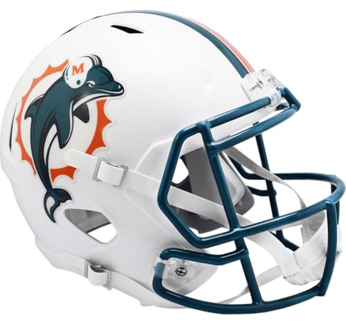 Riddell Speed Replica fotbollshjälm Miami Dolphins 1997–2012