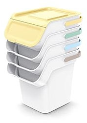 PLAY Cubos Reciclaje APILABLES Set 4 Unidades