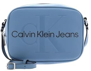 Calvin Klein Camera Bag Damen Tasche Tasche Damen, Blue Shadow, Tek Beden, Westlich
