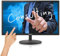 Eoulyee Monitor de cámara de Seguridad CCTV con Pantalla táctil de 24 Pulgadas Multifuncional HDMI, AV, BNC, VGA, Entrada USB Monitor de computadora con Pantalla LCD de vigilancia 1920x1080 Full HD