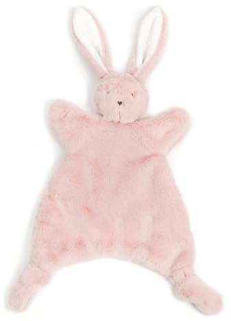 Little Rawr Lovey Soft Toy, 12-Inches, Pink Bunny, Stuffed Animals for Babies, Security Blanket Toys Infants 0-6 Months, Snuggle Toy Baby Girl & Boy, Nursery Soft for Newborns