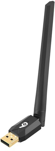 eppfun Adaptador Bluetooth 6.0 para PC, USB Bluetooth Dongle, Largo Alcance 100m, Compatible con Windows 11/10/8.1, para Teclado Ratón