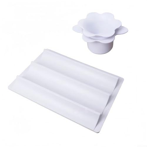 Zilimontt Set di stampi rotondi per cake pop, con vassoio per cottura, 2 in 1 e spingi per dessert perfetti da 4,4 cm, grande capacità, contiene 22 cake pop, per matrimoni e feste