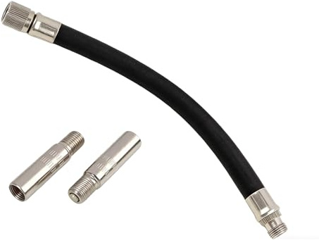 3 Stück Ventilverlängerung für Xiaomi E Scooter,Ventil Verlängerung mit Adapter Schlauch Set,Flexible Roller Reifen Aufpumpen Zubehör,Ventiladapter Luftschlauch Reifenventil für Auto Fahrrad Motorrad