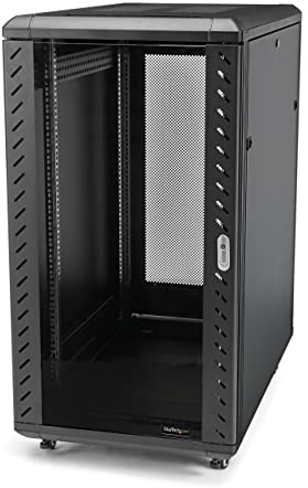 StarTech Armario Rack 22U 4 Columnas 19 - Fondo 83cm - 800kg (RK2236BKF)