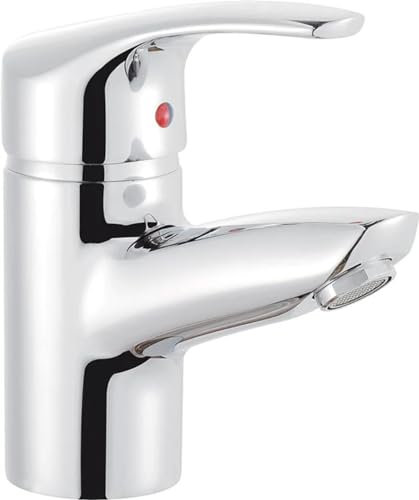 heinrichschulte Einhebel Waschtischarmatur ascona_1 mit Zugstangen-Ablaufgarnitur