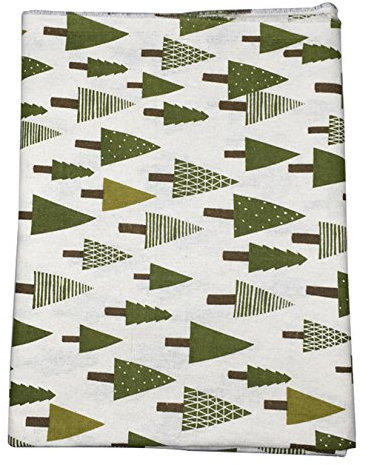 UOOOM 1 Stk 60 x 150cm Baumwollstoff Stoffe Baumwolle Tuch Patchwork DIY Handwerk Nähen Quilten Baumwollgewebe Bäume Designs (Pattern-3)