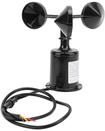 Windgeschwindigkeits-Anemometer-Detektor, 9 Bis 30 V Windgeschwindigkeits-Überwachungssensor, Außenwetterstation, Ultraschall-Anemometer-Sender, Windmesswerkzeug für die