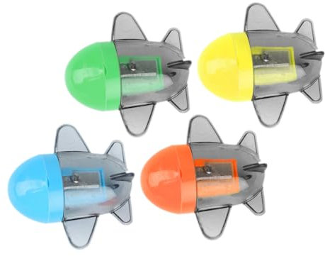 HAPINARY 4stücke Mini Flugzeug Hand-schärfer Tragbare Manuelle Bleistiftspitzer Für Schule Und Zuhause Kreative Designs Schulmaterialien Für Studenten