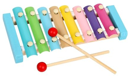 Xylophon-Instrument Für Erwachsene Professionelles Xylophon-Schlaginstrument Aus Holz Mit Acht Tönen Und Wunderschönem Klang