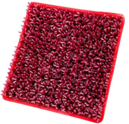 Pennello per finitura di cartongesso e soffitto, strumento manuale professionale, per intonacare il microcemento, strumento manuale fai da te per texture pennello per pittura murale (A, taglia unica)