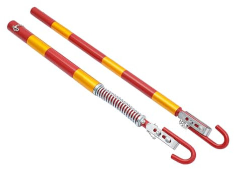 Eieblek Auto Abschleppstange, 5T abschleppstangen, 95cm+88cm Anhängerkupplung, KFZ Abschleppsystem, Pannenhilfe, für PKW LKW