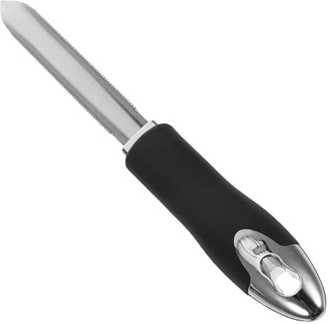 TOPPERFUN Évideur Poivrons Acier Inoxydable Outil De Cuisine Manuel pour Retirer Les Graines Corer Fruits Et Légumes Ustensile Pratique pour Courgettes Et Poivrons