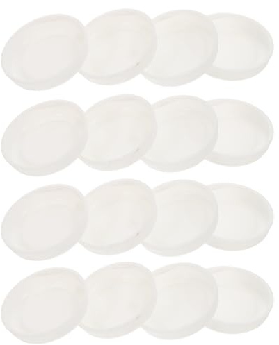 SUPVOX Tapas de Plástico y Fácil de Usar para Tubos de Cartón de Color Blanco 30 Multifuncionales , Cierre Seguro para Almacenamiento y Envío de Pósteres