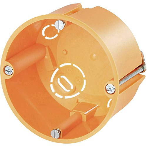 f-tronic Hohlwand-Gerätedose, 47 mm Tief, Inhalt: 25, Orange, E115
