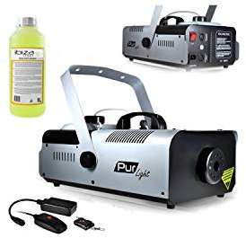 Machine à fumée Pro Sono 1500W + Etrier de fix + 2 télécommandes NEWARK1500 + 1L Liquide