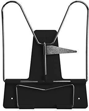 Idena 12085 - Leseständer mit Metallbügel, schwarz, 1 Stück