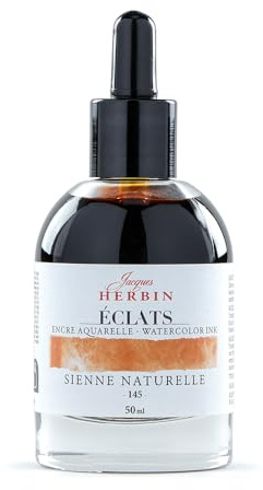 Jacques Herbin 16145TAMZ Aquarelltinte Kalligraphie 50ml Siena Natur