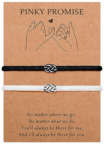 MANVEN Couple Gifts Bracelets Anniversary Birthday Valentines Day Christmas | Matching Bracelet for Couple Him Her Best Friends Mum Daughter Sister Men Women Lucky Protection Buddhist Tibetan