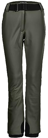 Killtec Damen Skihose/Softshell Hose mit Schneefang und Gürtel Ksw 221 Wmn Ski Sftshll Pnts