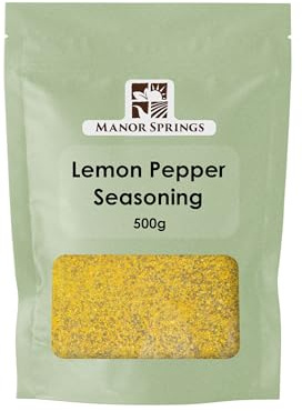 Lemon Pepper Seasoning 500g by Manor Springs