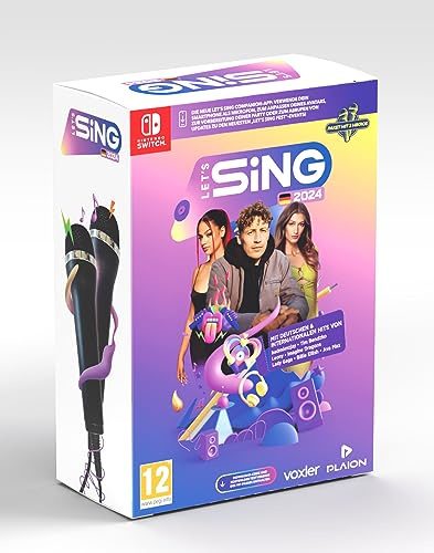 Let's Sing 2024 German Version (+ 2 Mics) (Nintendo Switch) (AT-PEGI)