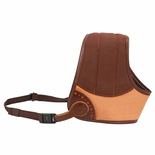 TOURBN TOURBON Cojines ajustables para rifle y escopeta de cuero y lona, amortiguadores de retroceso para deportes de tiro y caza - para diestros