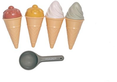 Little Dutch 2012406 Sandspielzeug Set EIS 9-teilig - Vintage