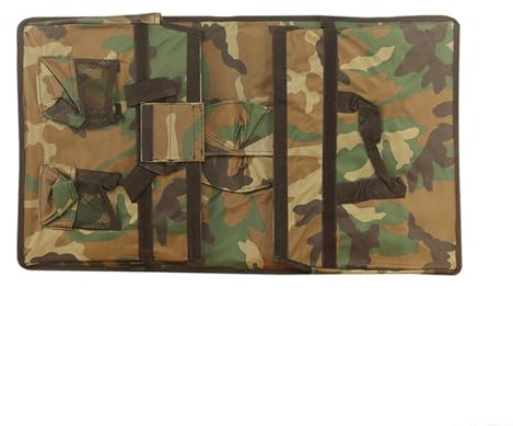 Trolley Cart Liner Bag, Trolley On Wheels Liner Folding Garden Trolley Cart Liner Oxford Cloth Wagon Lining Cloth Inner Bag, 33.5 x16.9 x10.2in(Green Camouflage)
