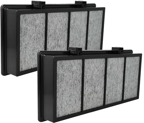 vhbw 2x Filtres HEPA compatible avec Bionaire BAP242S, BAP9420, BAP9240, BAP412S purificateur d'air - Filtre de rechange avec bicarbonate de soude