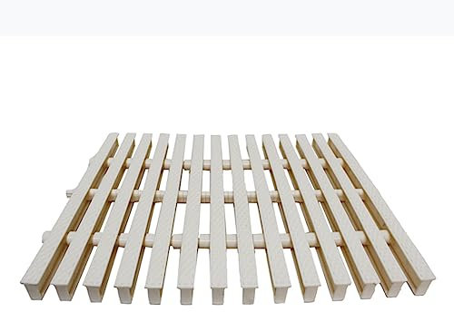 PPS Kunststoff-Schwimmbad-Gitter, abnehmbare Gitterabdeckung, Entwässerungsausrüstung mit drei Schnittstellen, Dachrinnenschutz, Grill, Weiß, 15 x 100 cm