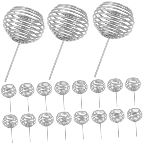 SEWOART 50pezzi Contenitori Per Fertilizzanti in Acciaio Cestini Per Controllo Fertilizzanti Per Bonsai e Piante Erogazione Mirata Nutrienti Facile Installazione Utilizzo Piantagione