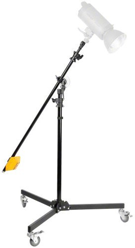 Walimex Galgen-Rollstativ mit Gegengewicht, Schwarz