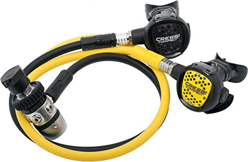 Cressi HY788051 - Set regulator de buceo XS COMPACT + AC2 DIN
